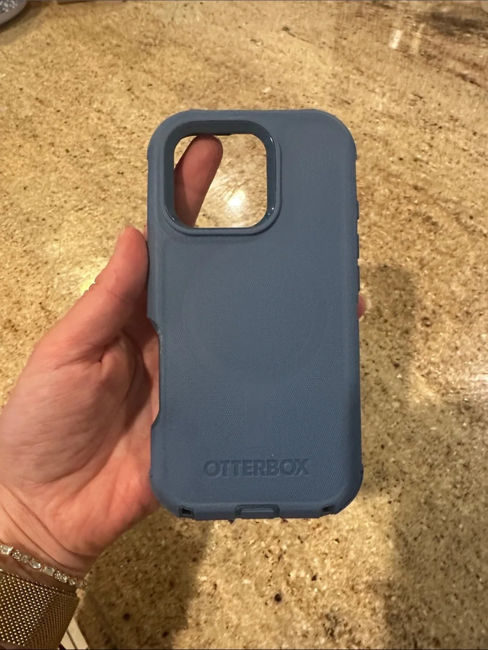 OtterBox Blue and Black Dual-Layer Phone Case